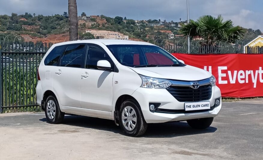 Toyota Avanza 1.5 SX Auto