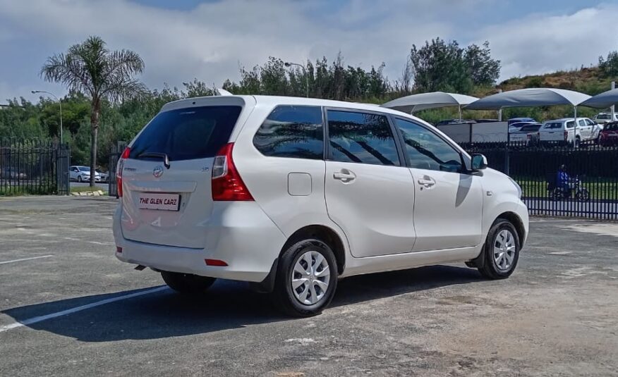 Toyota Avanza 1.5 SX Auto