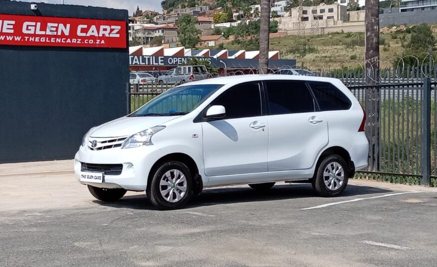 Toyota Avanza 1.5 SX