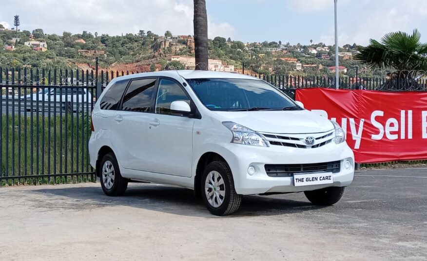 Toyota Avanza 1.5 SX